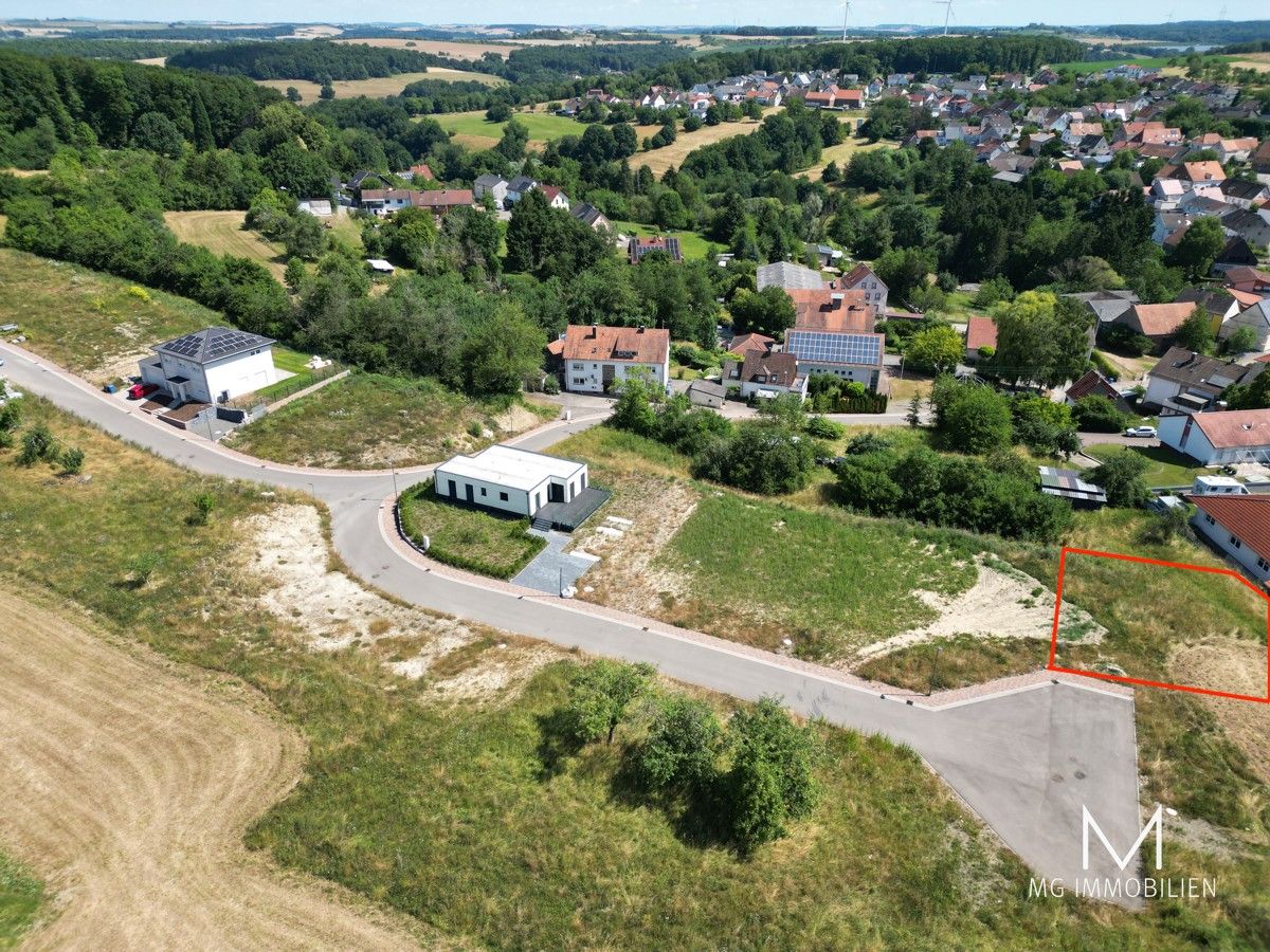Ansicht Baugrundstück