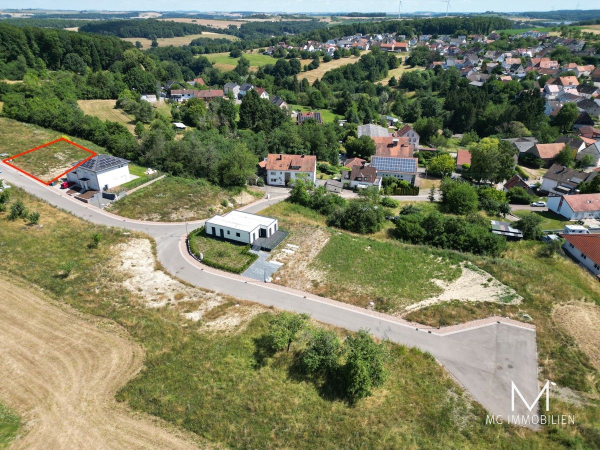 Ansicht Baugrundstück