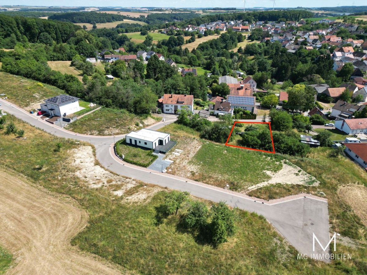 Ansicht Baugrundstück